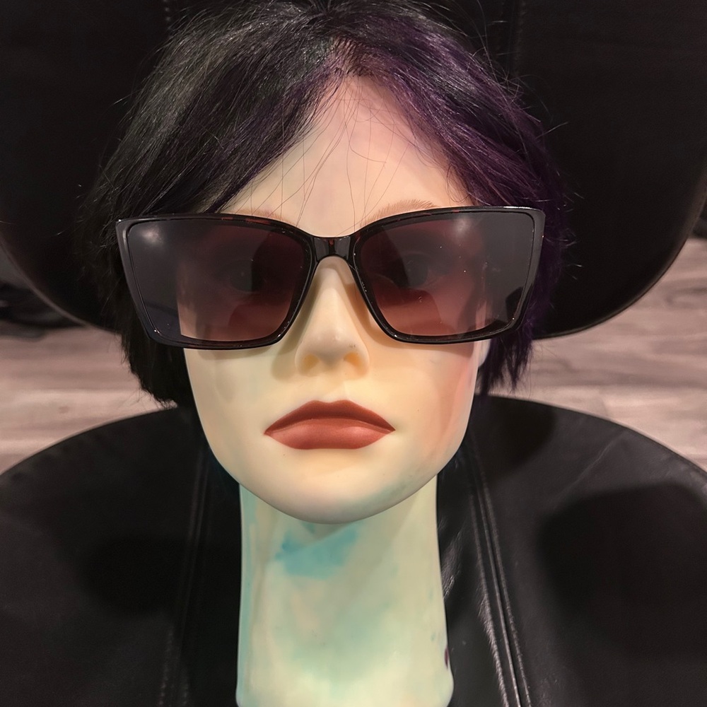 French Collection Chic Dark Brown  Sunglasses